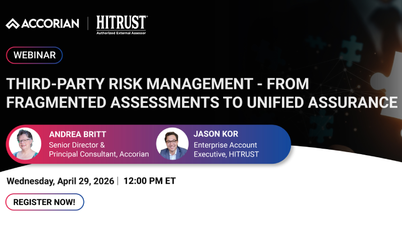 Third-Party Risk Management – From Fragmented Assessments to Unified Assurance