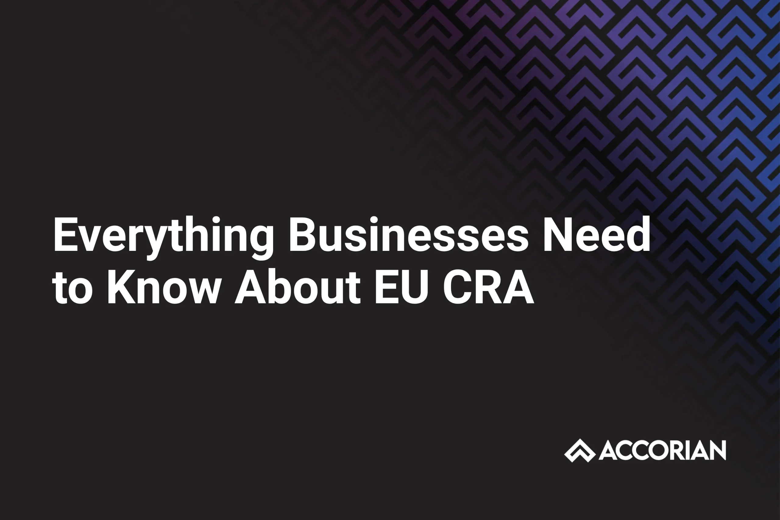 Everything Businesses Need to Know About EU CRA