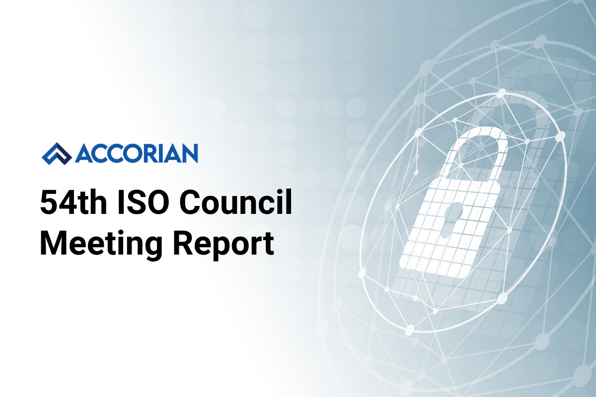 54th ISO Council Meeting Report