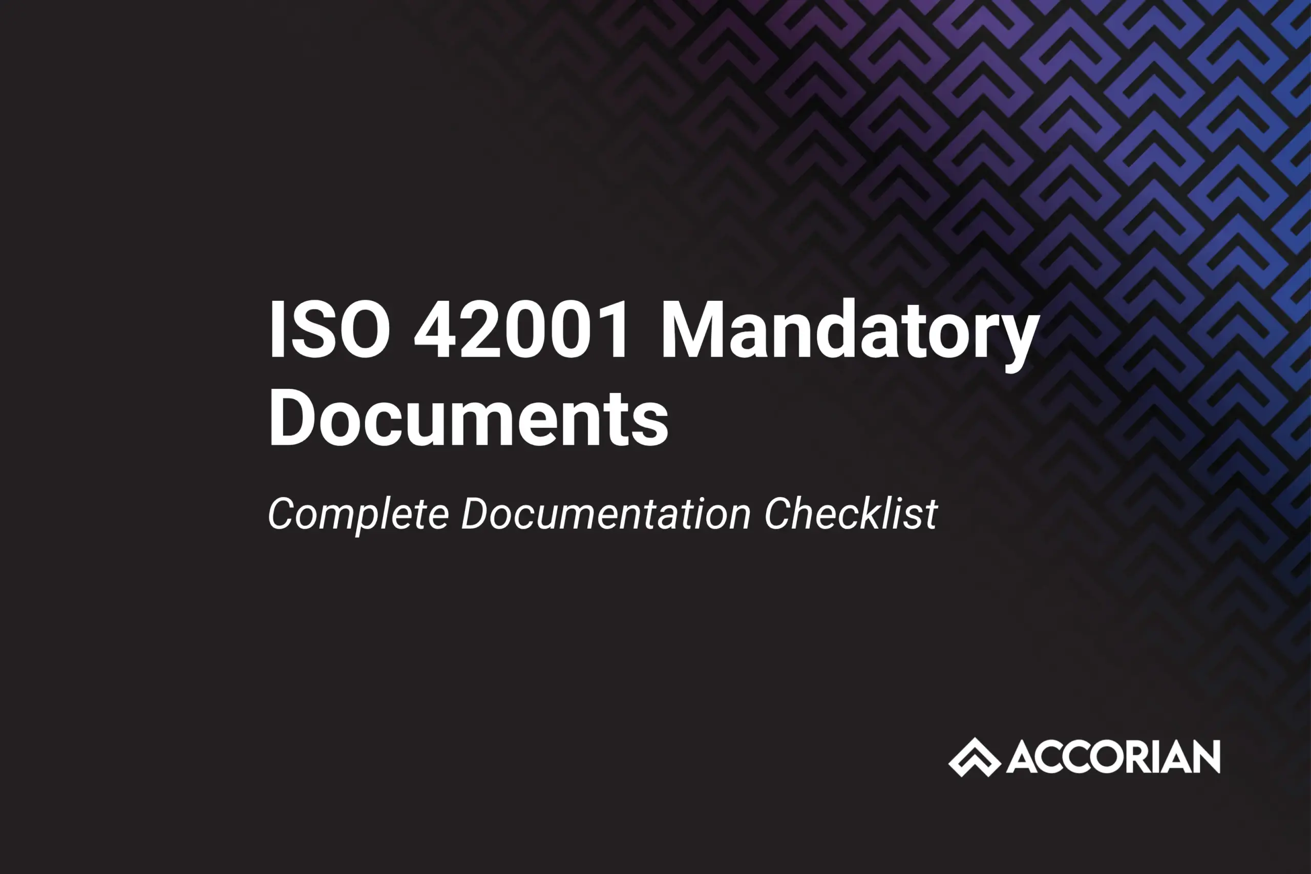 ISO 42001 Mandatory Documents